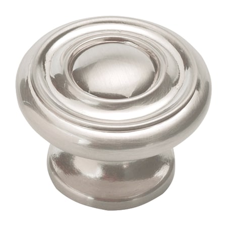 Hickory Hardware Knob 1-1/2 Inch Diameter P3501-SN